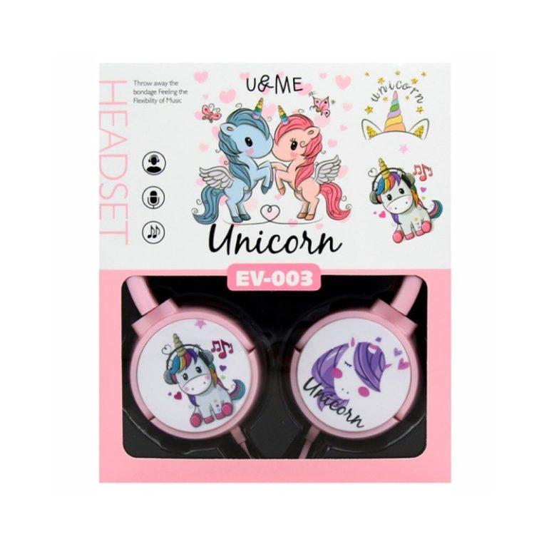 AURICULAR VINCHA BLUETOOTH DISEÑO UNICORNIO
