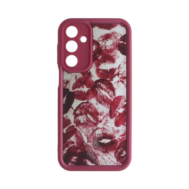 FUNDA BUMPY DISEÑO SAMSUNG A06 BESOS