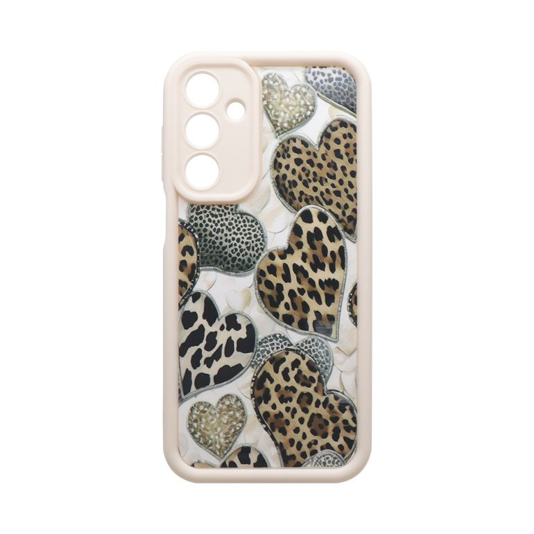 FUNDA BUMPY DISEÑO SAMSUNG A06 CORAZONES