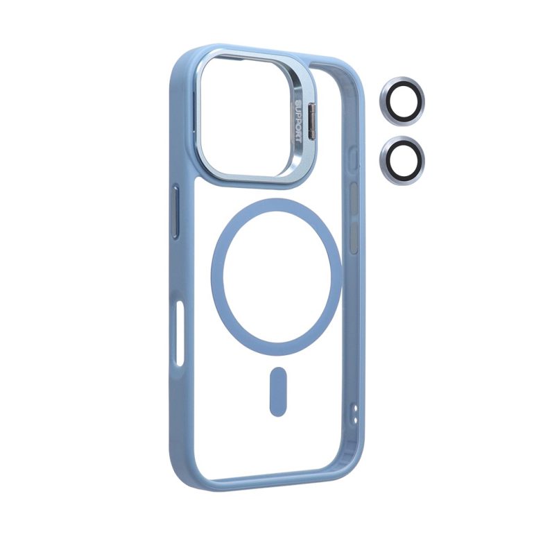 FUNDA MAGNÉTICA MSC IPHONE 11 AZUL CLARO