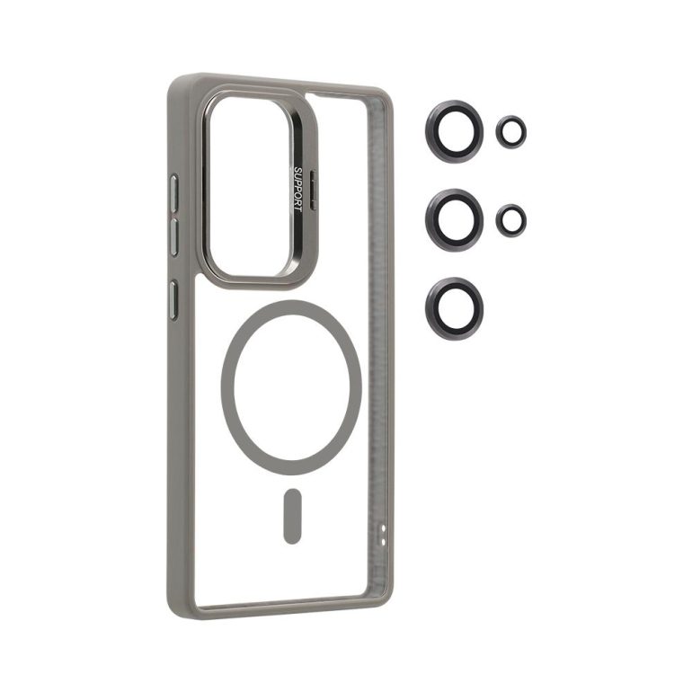 FUNDA MAGNÉTICA MSC SAMSUNG S24 FE GRIS