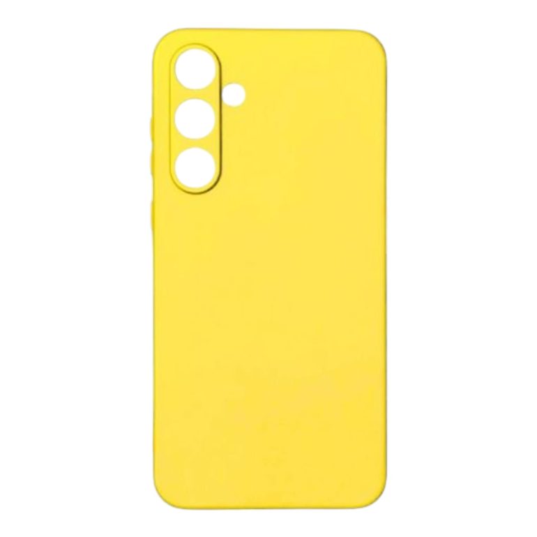 FUNDA SILICON CASE SAMSUNG A13 4G AMARILLO