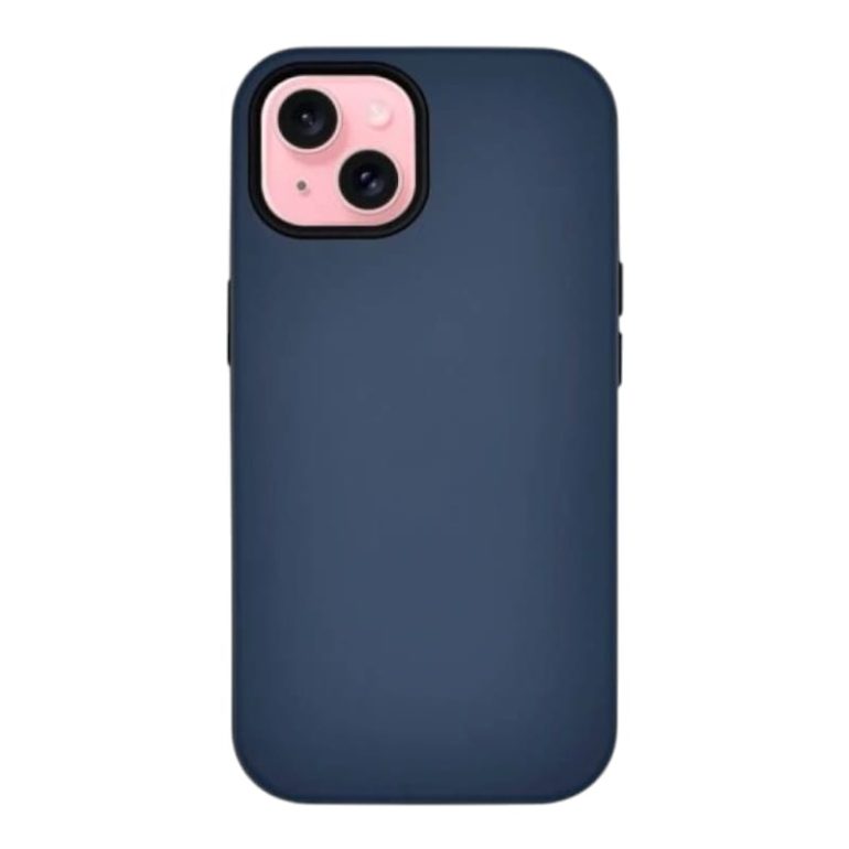 FUNDA RIGIDO LISO IPHONE 13 AZUL