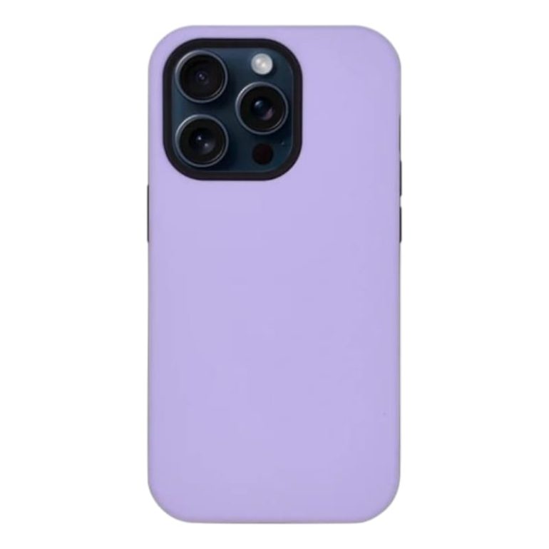 FUNDA RIGIDO LISO IPHONE 12 PRO MAX LILA