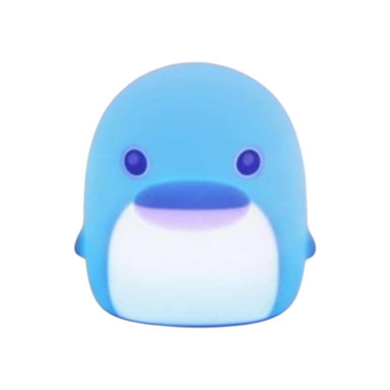 VELADORA DE SILICONA PREMIUM SENSIBLE AL TACTO PINGÜINO