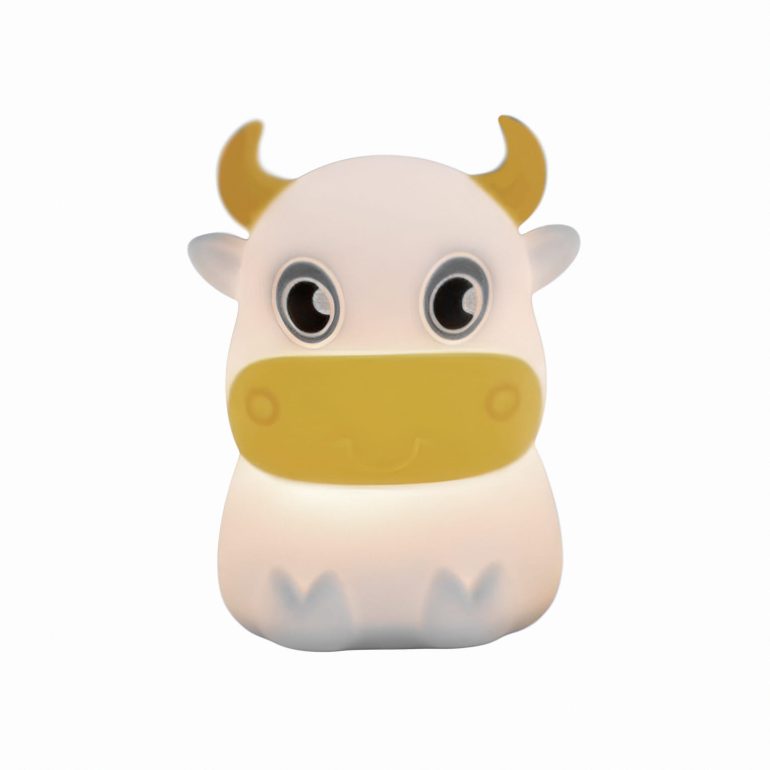 VELADORA DE SILICONA PREMIUM SENSIBLE AL TACTO VACA