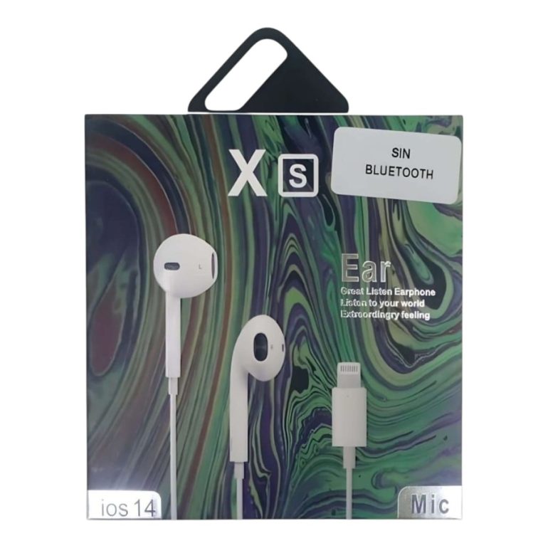 AURICULAR EARPOD LIGHTING SIN BLUETOOTH