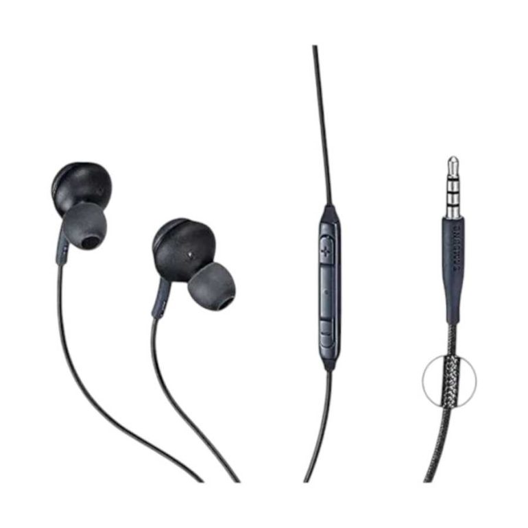 AURICULAR MANOS LIBRES JACK 3.5MM TIPO SAM S8 NEGRO