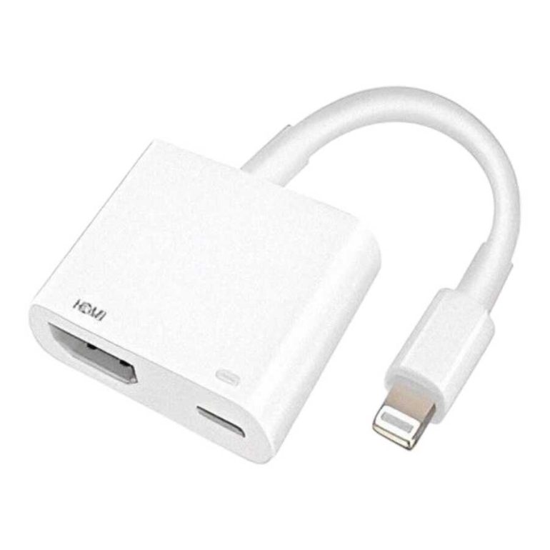 ADAPTADOR LIGHTNING A HDMI Y TIPO C