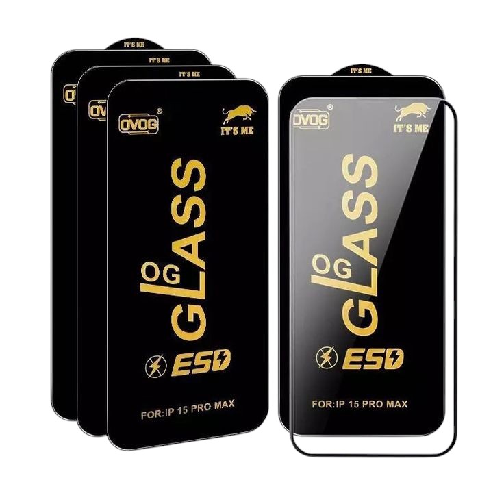 VIDRIO TEMPLADO ESD ANTI ESTATICA IPHONE 17