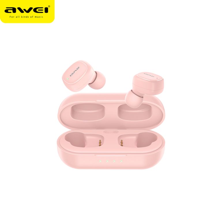 AURICULAR AWEI T13 PRO ROSA