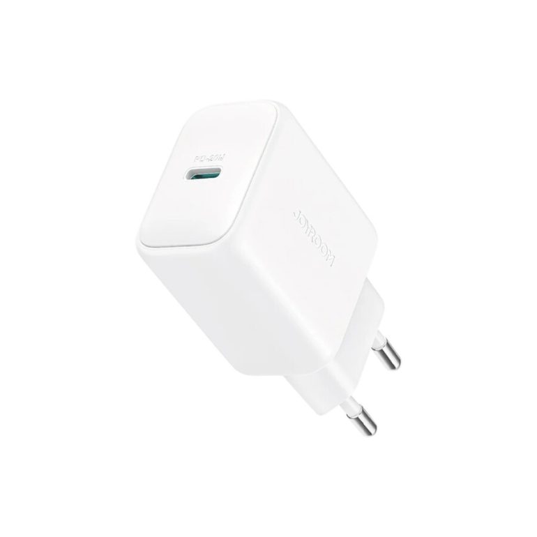 CARGADOR DE PARED JOYROOM JRTCF20 PD20W TIPO C BLANCO