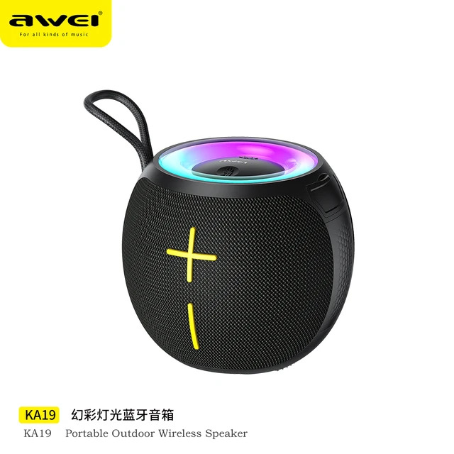 PARLANTE AWEI KA19 BLUETOOTH NEGRO