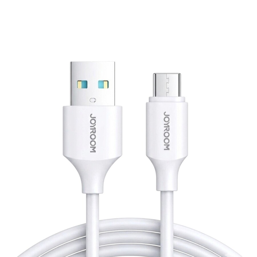 CABLE DE DATOS/CARGA JOYROOM SA9 3A USB A A TIPO C 2M BLANCO