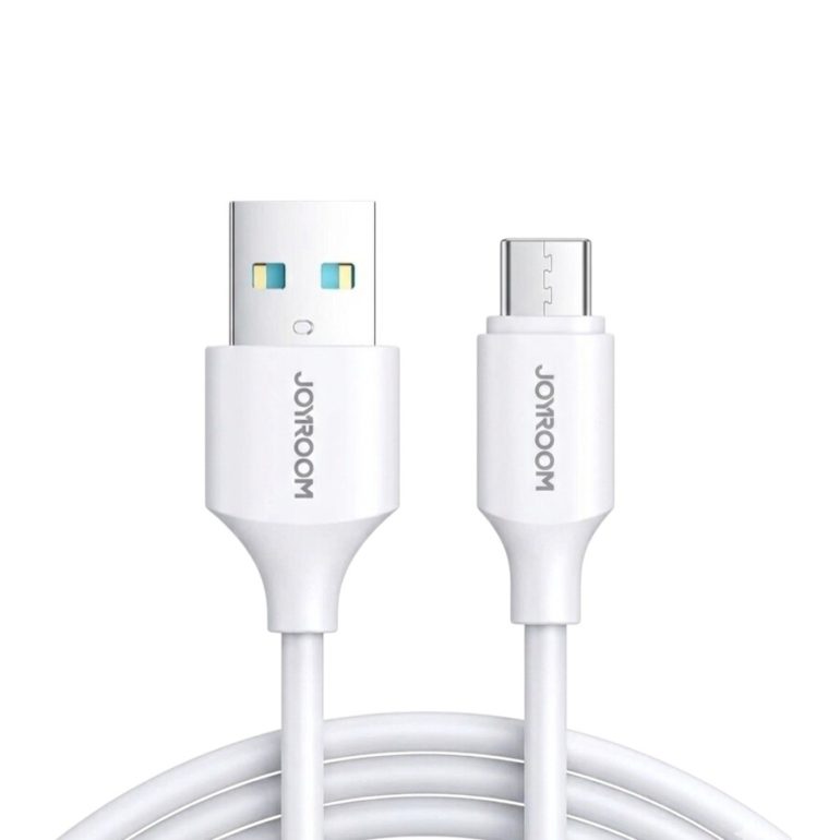 CABLE DE DATOS/CARGA JOYROOM SA9 3A USB A A TIPO C 1M BLANCO