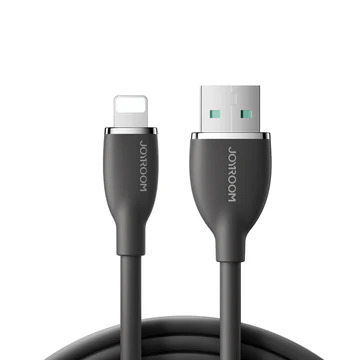 CABLE SILICON JOYROOM SA29 3A USB A A LIGHTNING 1.2M NEGRO