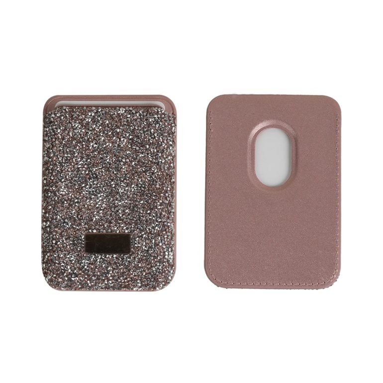 TARJETERO MAGNETICO SHINY ROSA