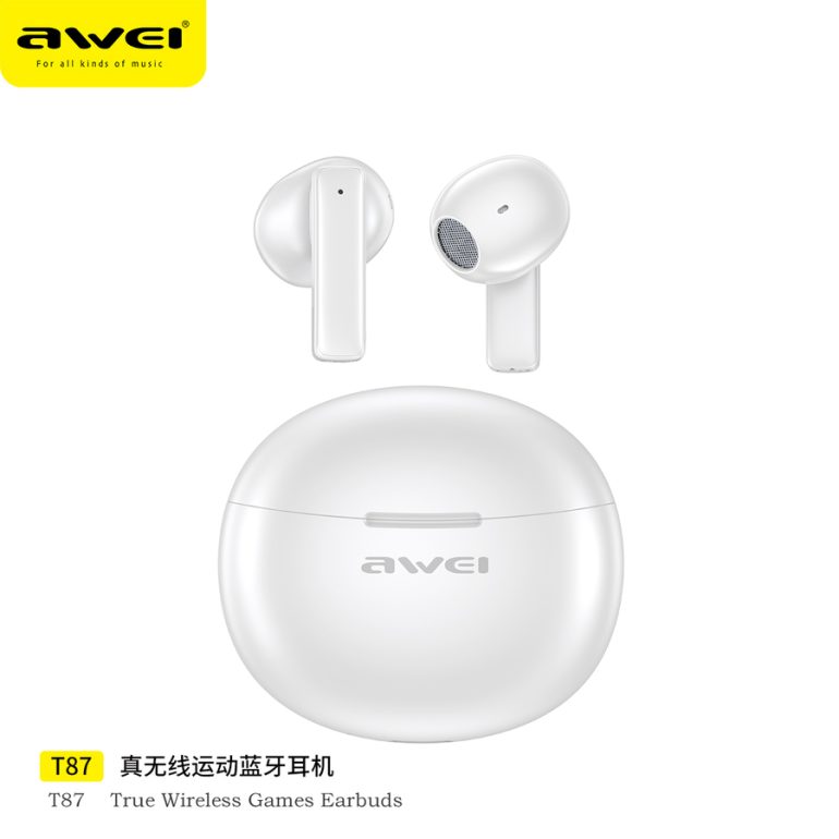 AURICULAR AWEI T87 BLANCO
