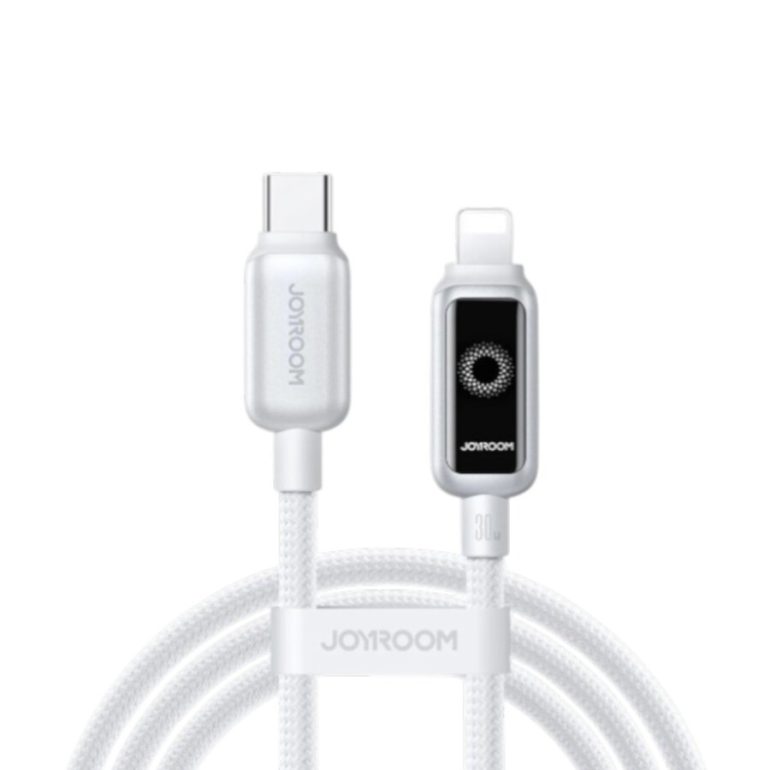 CABLE JOYROOM SA55 30W TIPO C A LIGHTNING 1.2M BLANCO