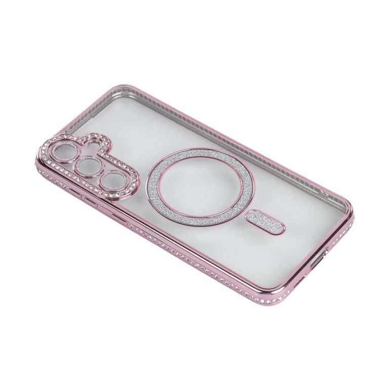 CASE MAGNETICO DIAMOND IPHONE 12 ROSA