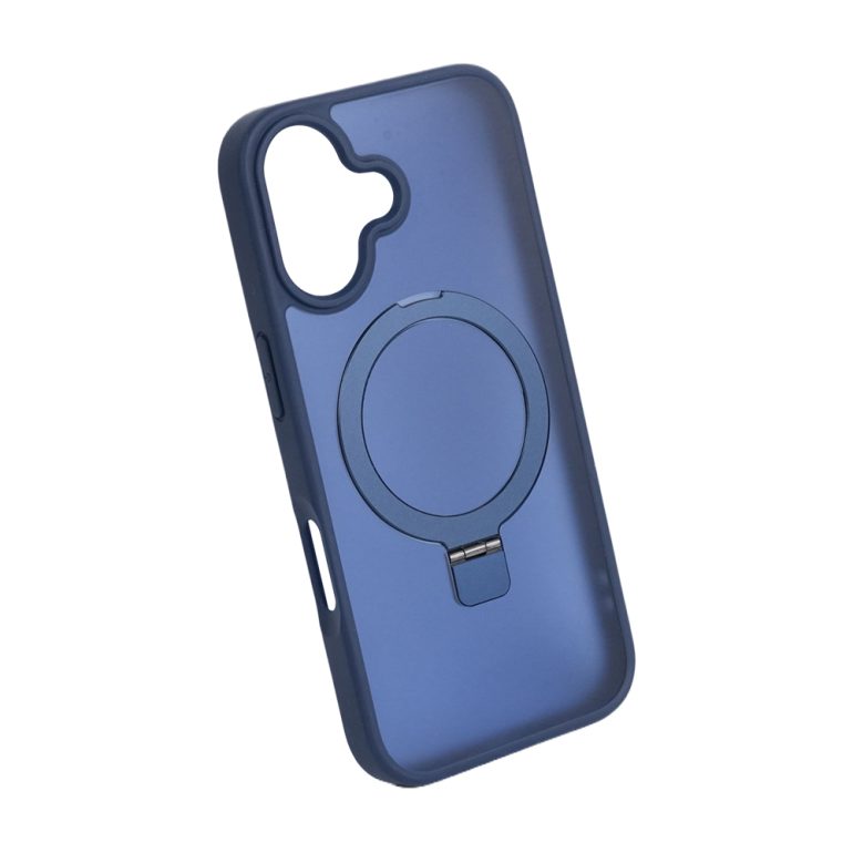 CASE MAGNETICO CON SOPORTE MATTE IPHONE 11 AZUL