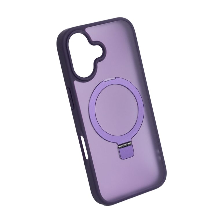 CASE MAGNETICO CON SOPORTE MATTE IPHONE 11 LILA