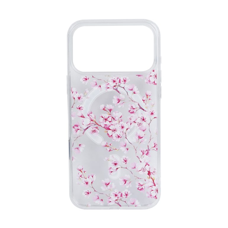 CASE MAGNETICO DELICAT TRANSPARENTE IPHONE 12/12 PRO FLORES