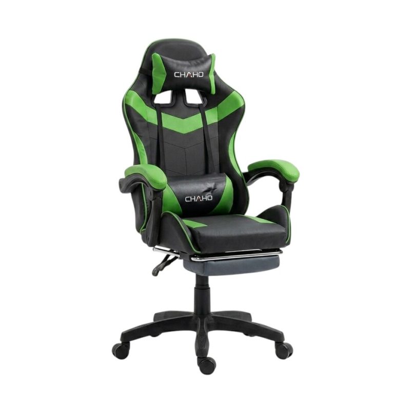 SILLA GAMER/ESCRITORIO ERGONÓMICA CHAHO VERDE