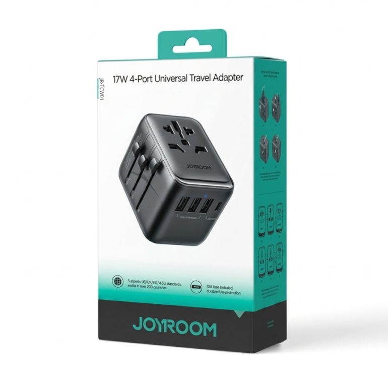 ADAPTADOR UNIVERSAL JOYROOM JRTCW01 NEGRO