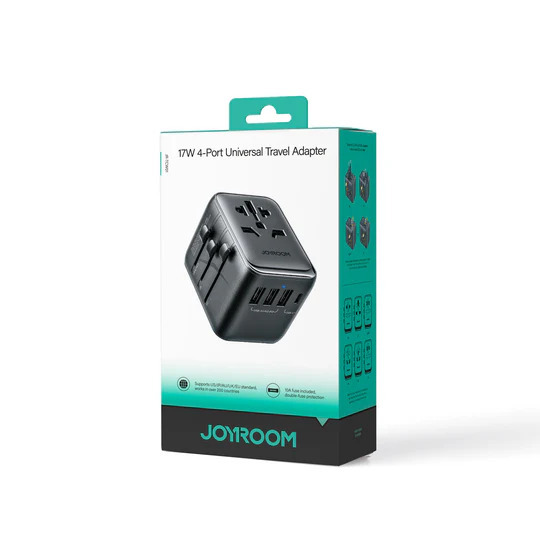 ADAPTADOR UNIVERSAL JOYROOM JRTCW01 NEGRO