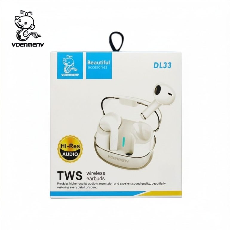 AURICULAR VDENMENV DL33 INALAMBRICO BLANCO