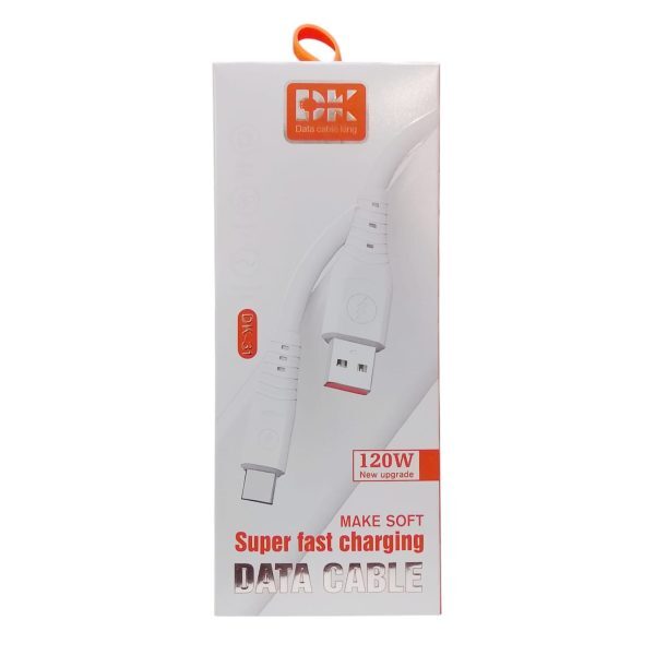 CABLE DE DATOS/CARGA USB A A MICRO USB DK-31 3A