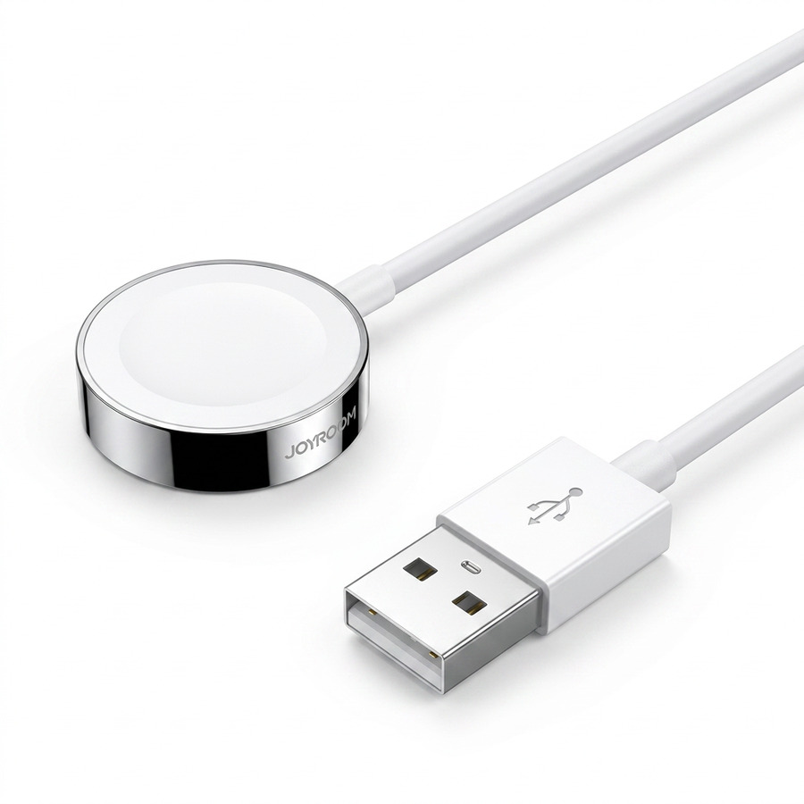CARGADOR INALAMBRICO APPLE WATCH JOYROOM SIW001S USB A 1.2M - Imagen 2