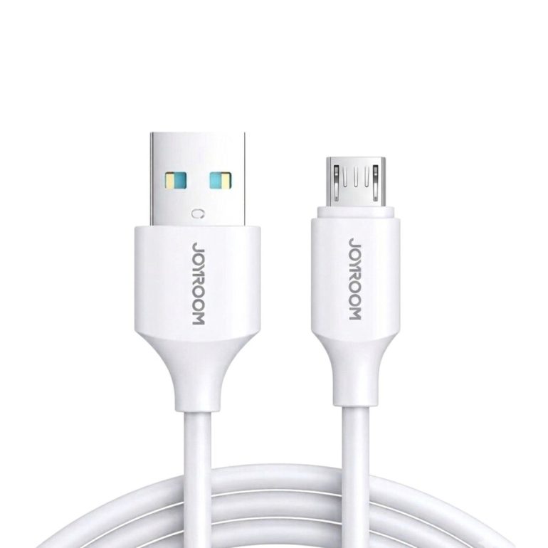 CABLE DE DATOS/CARGA JOYROOM SA9 3A USB A A MICRO 1M BLANCO