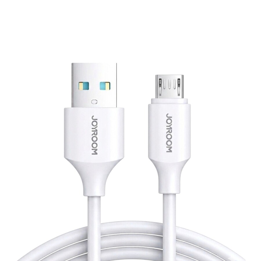 CABLE DE DATOS/CARGA JOYROOM SA9 3A USB A A MICRO 1M BLANCO