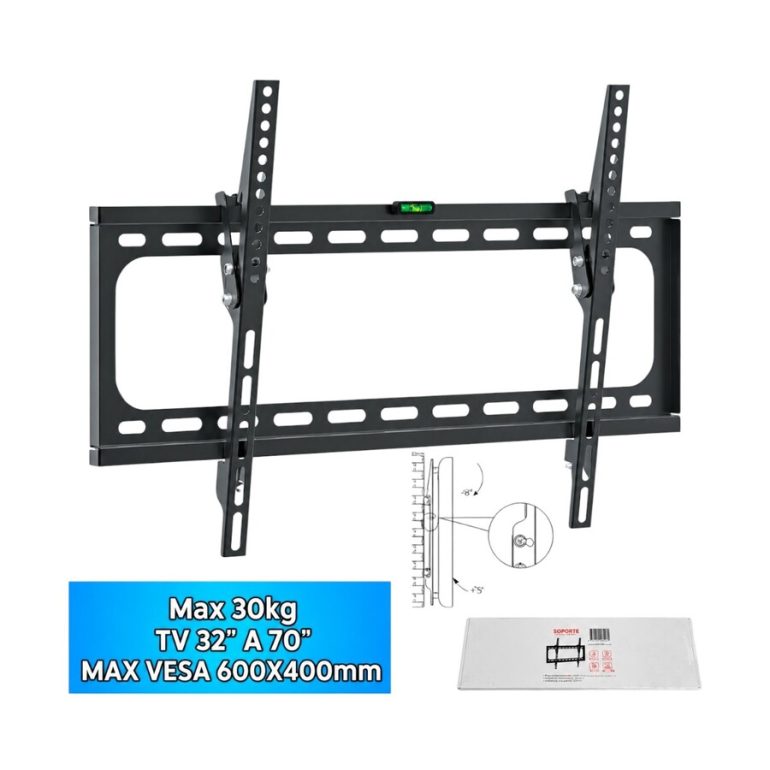 SOPORTE DE TV 32'' - 70″ VESA 600X400MM 30KG RECLINABLE