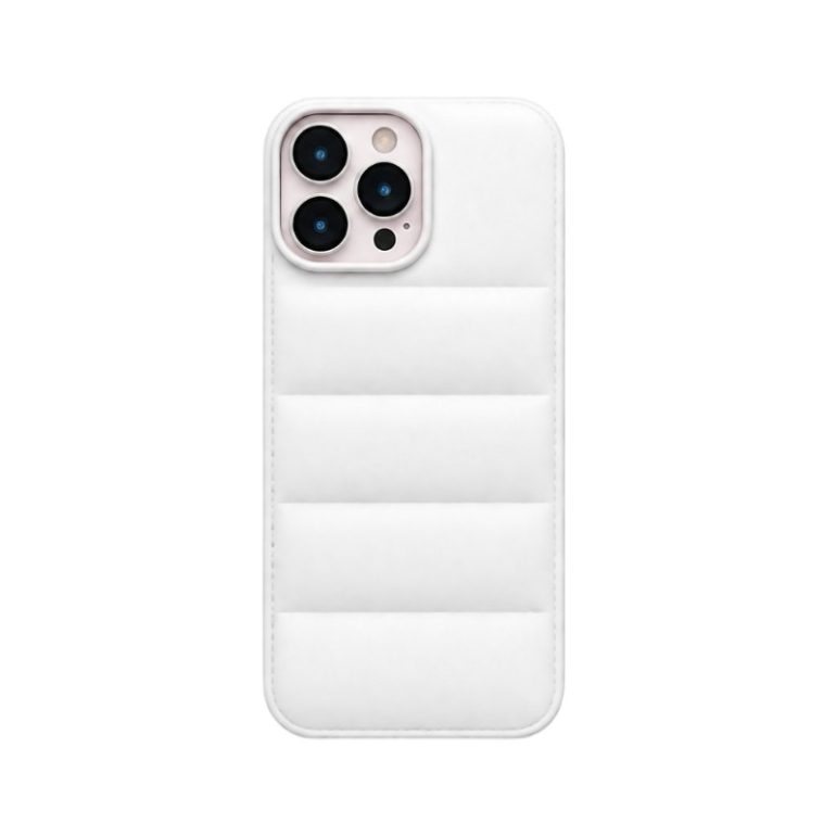 FUNDA PUFFER CASE IPHONE 13 PRO BLANCO