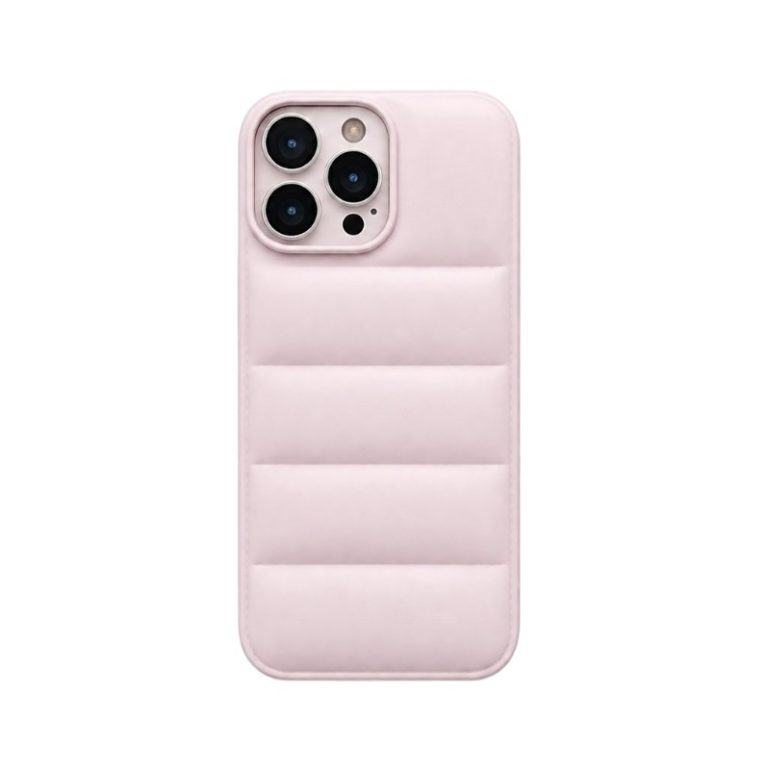 FUNDA PUFFER CASE IPHONE XR ROSA